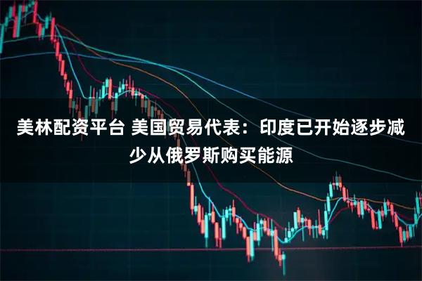 美林配资平台 美国贸易代表：印度已开始逐步减少从俄罗斯购买能源